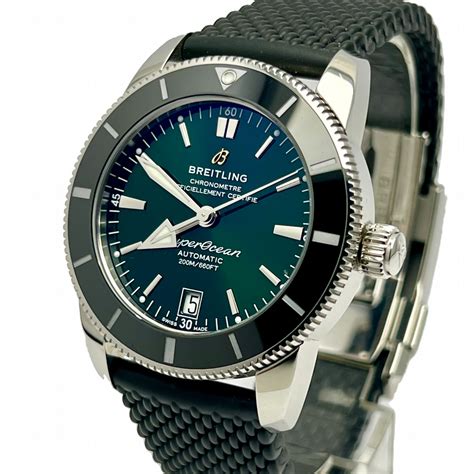 breitling superocean 42 green|breitling superocean 42 review.